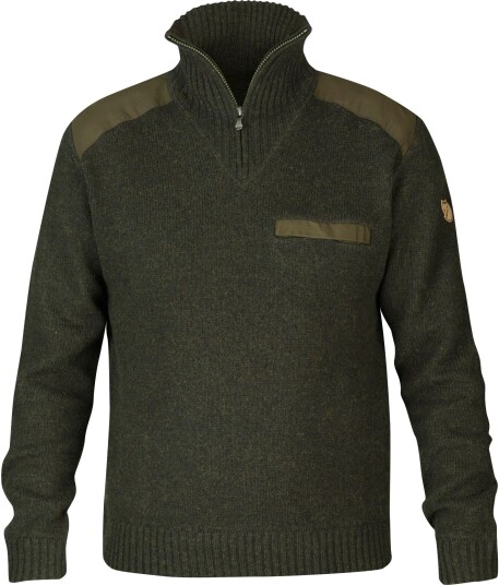 Fjellreven Men's Koster Sweater Dark Olive XXL