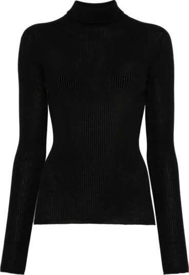Sportmax Dame Strikkevarer Svart M,