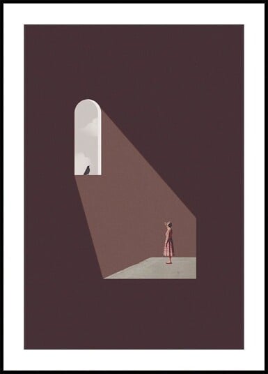 Enlighten me Plakat Plakat / 40x50cm Enlighten me Plakat Plakat / 40x50cm