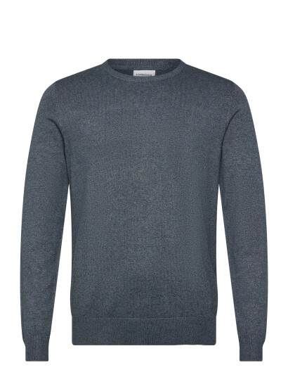 Lindbergh Ecovero L/S O Neck Knit Grey XXL Lindbergh Ecovero L/S O Neck Knit Grey XXL