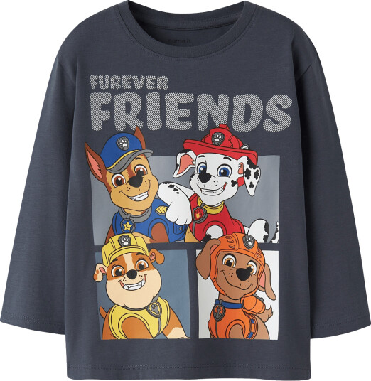 Name It Nmmandreas Paw Ls Nreg Top Cplg Navy 92