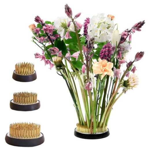 Bayone Blomst Fakir Kenzan Pin Holder Nål Ikebana