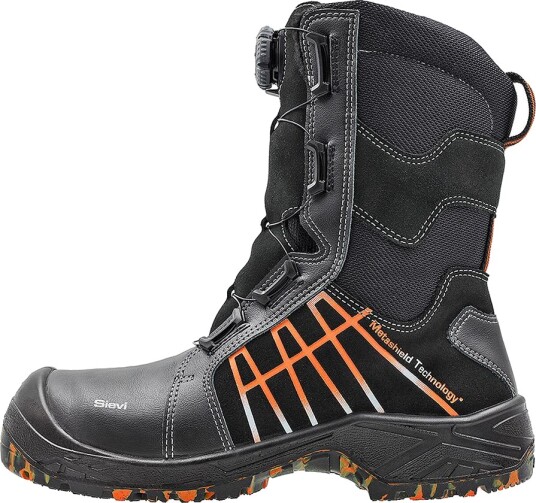 Sievi MGuard RollerW XL+ S3 HRO Vernestøvel svart S3 BOA 45 Sko