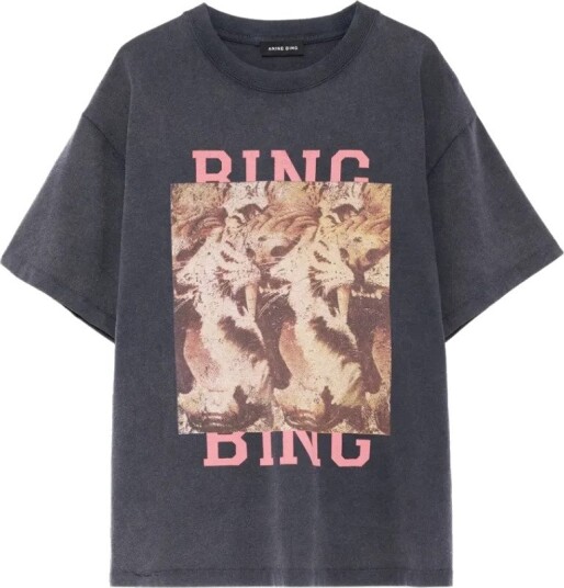 Anine Bing Dame Topper Svart L, Anine Bing Dame Topper Svart L,