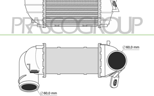 Intercooler PRASCO AD016N002