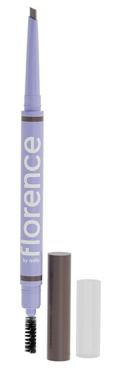 Florence by Mills Tint N Tame Eyebrow Pencil With Spoolie Medium Brown 0,2 ml Øyenbrynsblyant