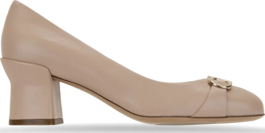 Ferragamo Dame Sko Beige 39 EU,