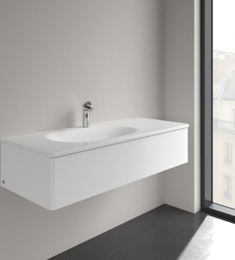 Villeroy Og Boch V&B Antao C+ 120x50 M Skjult Overløp Stone White