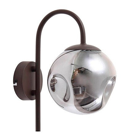 Lindby Valentina vegglampe av glass, konkav