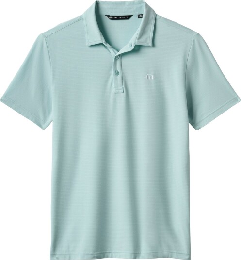 Travis Mathew The Heater Golf pologenser herre Eggshell Blue Small