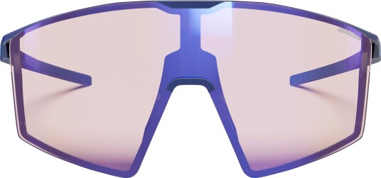 Julbo Edge Reactiv Sportsbriller Matt Blue/Blue w/ Pink Multi Blue Julbo Edge Reactiv Sportsbriller Matt Blue/Blue w/ Pink Multi Blue