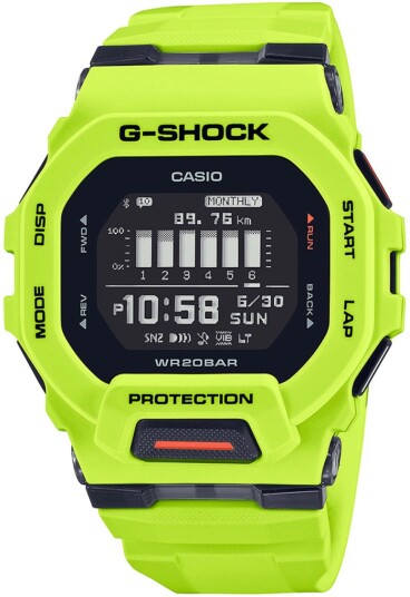 Casio Herreklokke GBD 200 9ER G Shock LCD/Resinplast