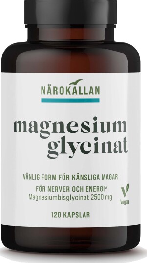 Närokällan Magnesiumglycinat 120 stk Närokällan Magnesiumglycinat 120 stk