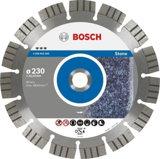 Bosch Best for Stone Diamantblad for stein - 150 x 22,23 mm