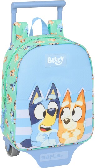 Bluey Mini Trolley Trillekoffert 6L Sisters Bluey Mini Trolley Trillekoffert 6L Sisters