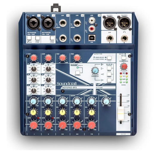 Soundcraft Notepad 8fx Soundcraft Notepad 8fx