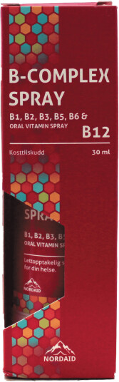 Nordaid B-complex munnspray, 30 ml Nordaid B-complex munnspray, 30 ml