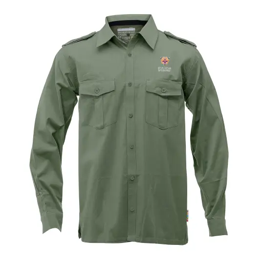 Speiderskjorta til herre 4XL KM Speiderskjorte M 4XL Green