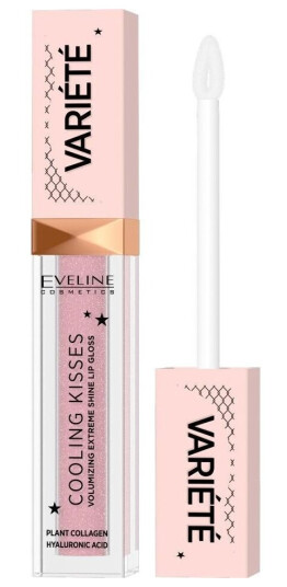 Eveline Eveline_Variete Cooling Kisses Kjølende Og Forstørrende Lipgloss 02 Sugar Nude 6,8Ml