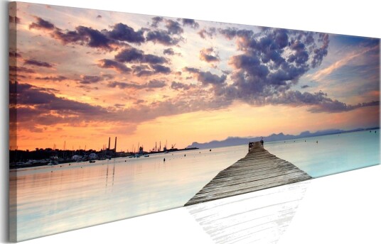 Bilde Pier On The Caribbean 135x45 Artgeist sp. z o. o.