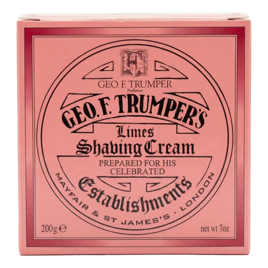 Geo F. Trumper barberkrem i skål - Extract of Limes Geo F. Trumper barberkrem i skål - Extract of Limes