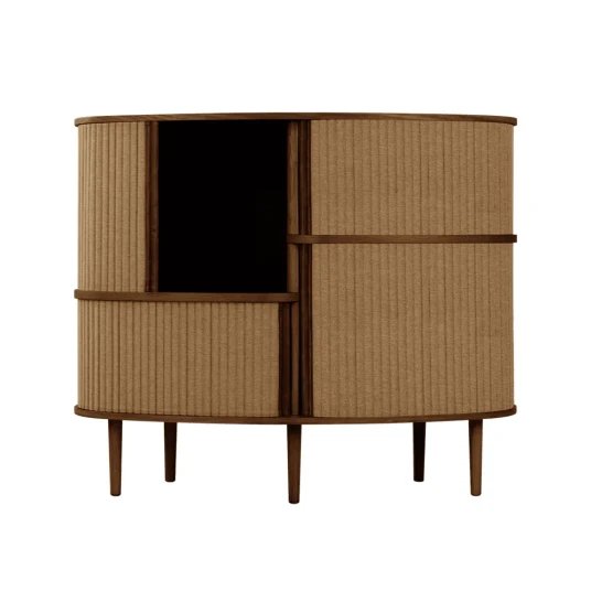 Umage Audacious Highboard Skap mørk eik/Sugar Brown
