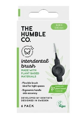 Humble Interdental Brush S 5 Green