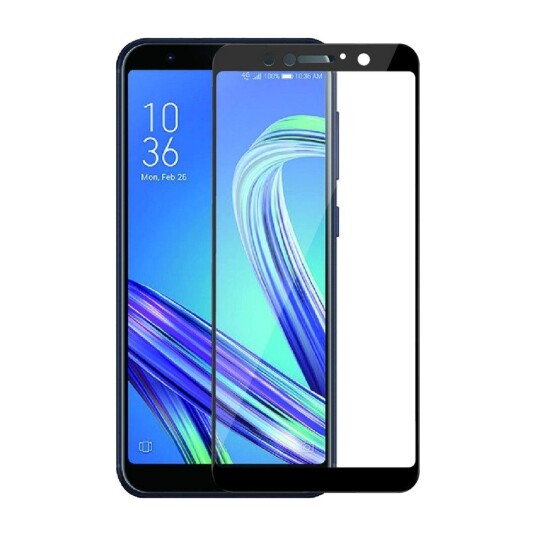 DACOTA PLATINUM TIGER GLASS ZENFONE MAX M1 SKJERMBESKYTTER, SVART