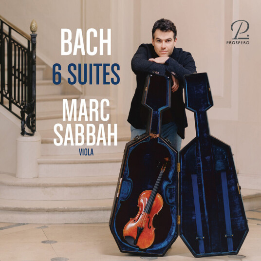 Marc Sabbah 6 Cello Suites (arr. for viola) CD
