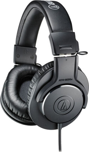 Audio-Technica ATH-M20x Profesjonelle Monitorhodetelefoner Audio-Technica ATH-M20x Profesjonelle Monitorhodetelefoner