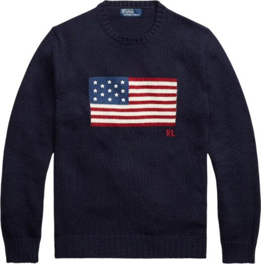 Ralph Lauren Dame Strikkevarer Blå L,