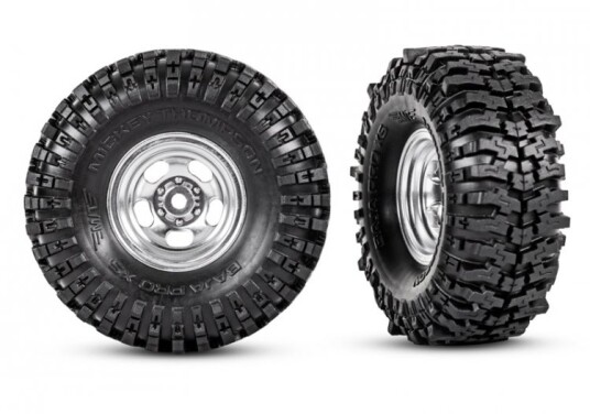Traxxas 9872 Tires & Wheels Mickey Thompson 2.4x1.0 2 Traxxas 9872 Tires & Wheels Mickey Thompson 2.4x1.0 2