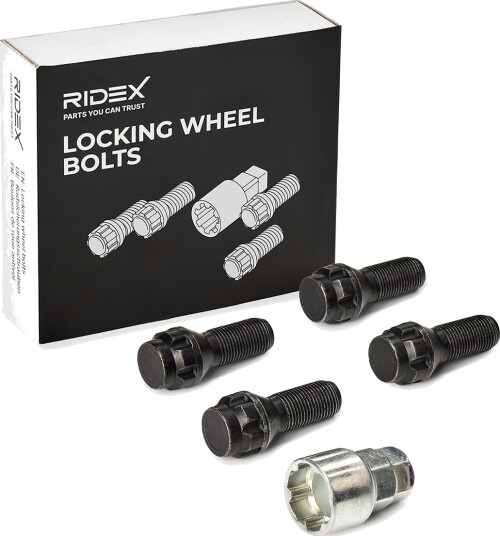RIDEX 100092L0006 Låsbare hjulbolter