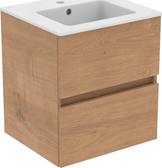 IDEAL STANDARD EUROVIT 2.0/ULYSSE BADEROMSMØBEL 510X450 NATURAL OAK IDEAL STANDARD EUROVIT 2.0/ULYSSE BADEROMSMØBEL 510X450 NATURAL OAK