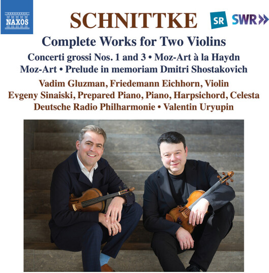 Vadim Gluzman Friedemann Eichhorn Evgeny Sinaiski Deutsche Radio Philharmonie Valentin Uryupin Schnittke: Complete Works for Two Violins CD