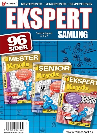 Ekspertsamling Kryssord | Keesing/Tankesport | Språk: Dansk
