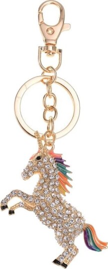 Nøkkelring bag charm unicorn