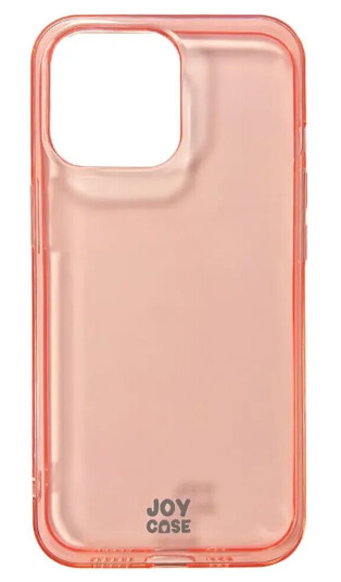 Joy Case iPhone 13 Pro Joy Case Fleksibelt Plast Deksel - Gjennomsiktig / Pink