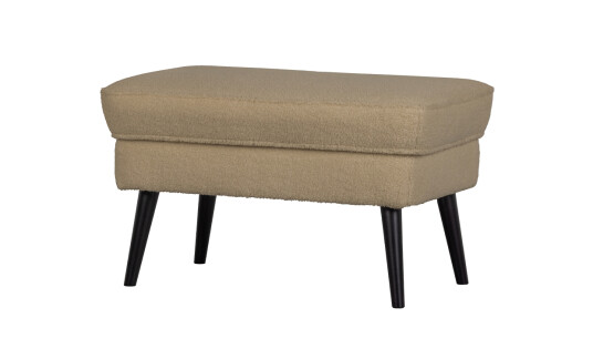 Woood ROCCO Fotskammel Teddy Sand