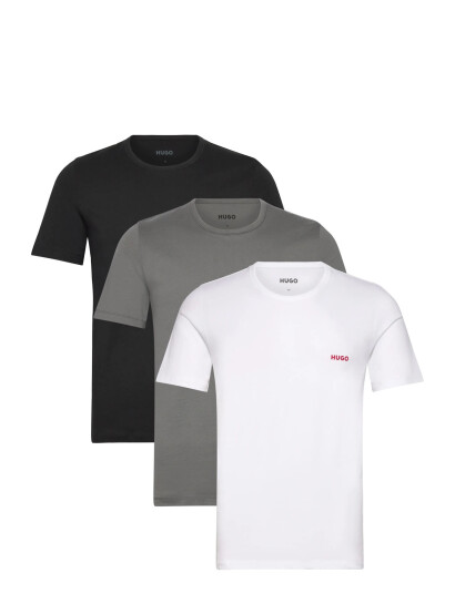 HUGO T-Shirt Rn Triplet P - Black - L