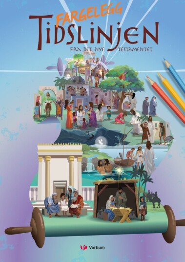 Fargelegg tidslinjen fra Det nye testamentet