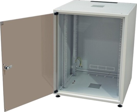Efb Elektronik Off-1868Gr.V1rw Frittstående Hylle 15U 38 Kg Nøkkellås Grå