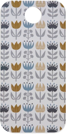 Klippan Yllefabrik Tulip skjærebrett 20x40 cm Grå multi