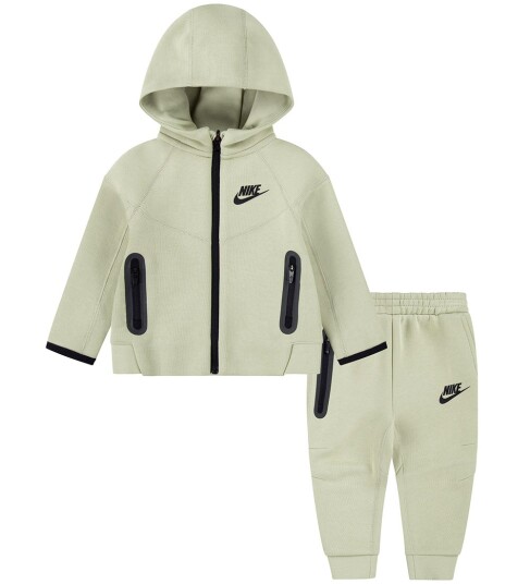 Nike Vl Tech Fleece Set   Green   86 92CM