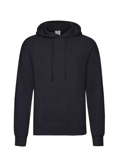 Fruit of the loom Classic Hooded Sweat Black XL