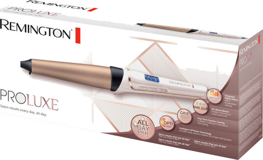 Remington CI91X1 PROluxe Curling Iron 2538 mm 1 stk Krølltang Beige Remington CI91X1 PROluxe Curling Iron 2538 mm 1 stk Krølltang Beige