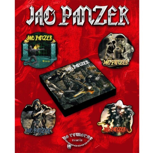 Jag Panzer 4 Shaped Picture Discs Box Set LP/Vinyl