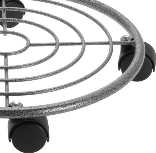 Progarden Rund Plante-/Blomstativ På Hjul I Metall