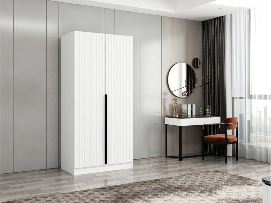 Fruitland Garderobe 90 cm - Hvit