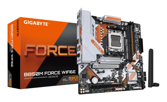 Gigabyte B850M Force Hovedkort med Wi-Fi 6E og AMD AM5 Sokkel